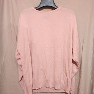 Sag Harbor Sweater Pink X Large